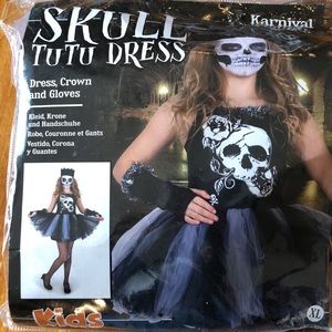 Skull tutu costume